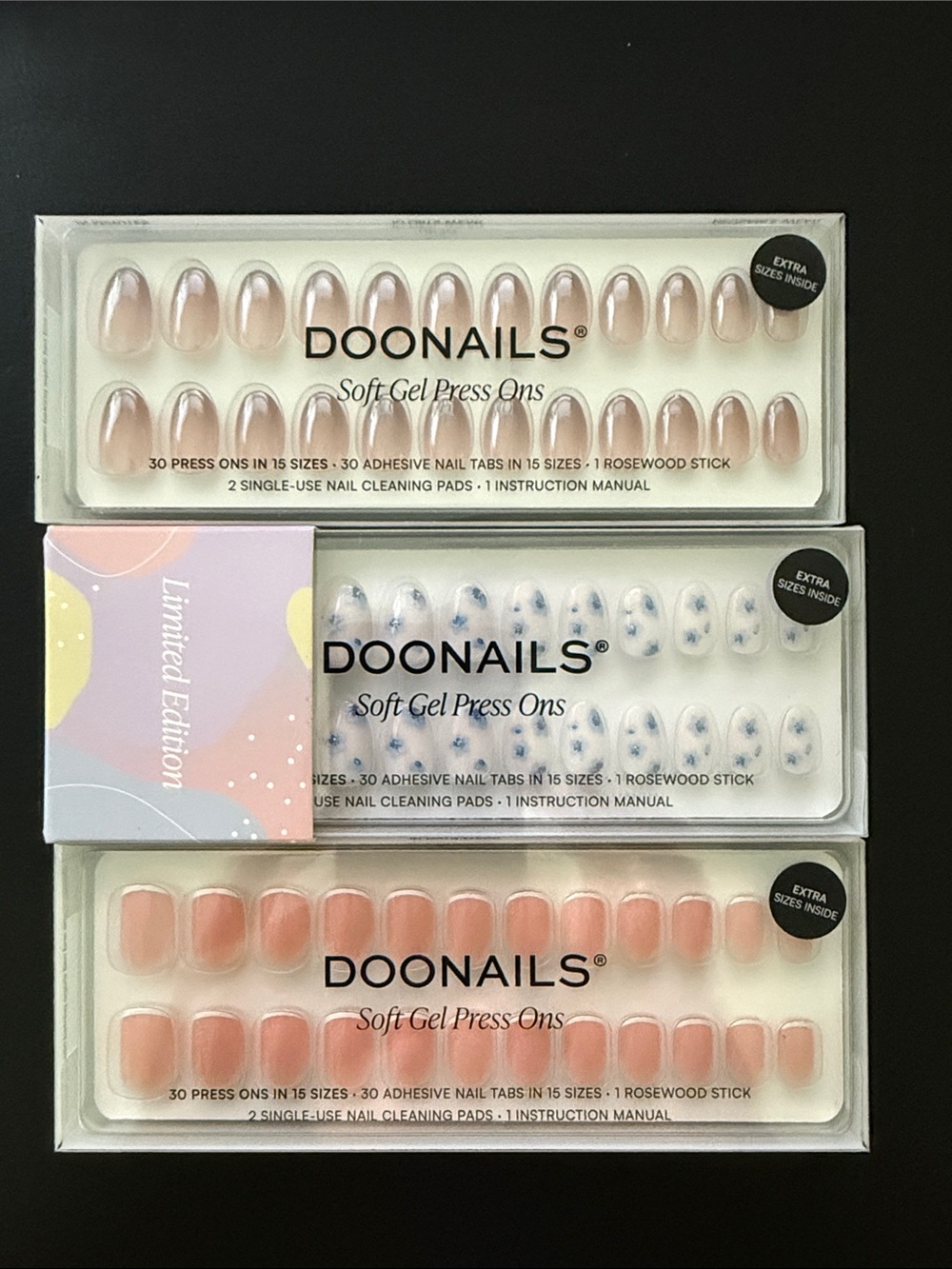Viral DOONAILS Soft Gel Press-On Nail Set - Bundel